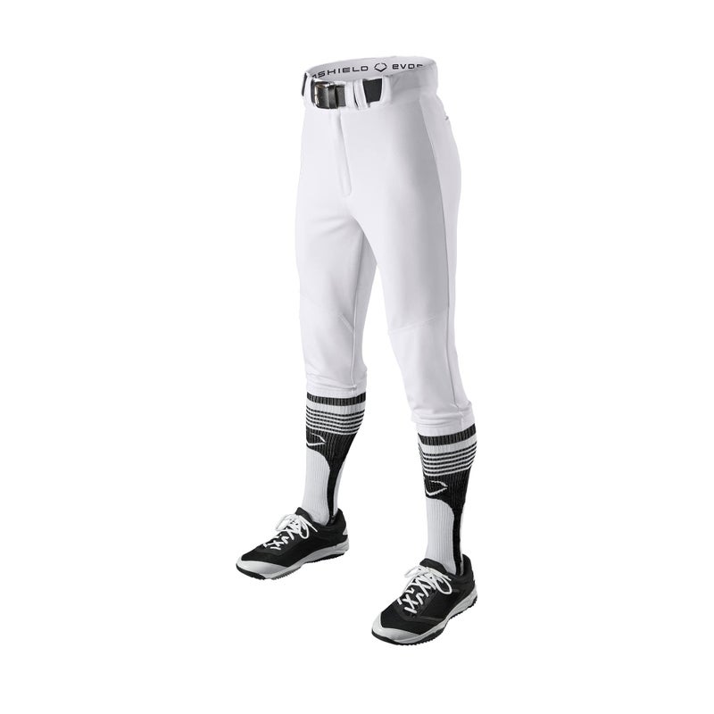EvoShield بنطال نيكر سولي من إيفوشيلد للأولاد، أبيض فريق، كبير جداً أمريكي - Image 1